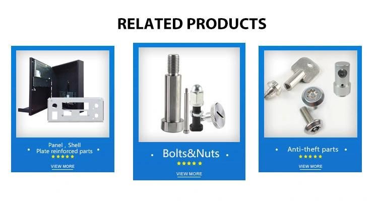 Custom Anodized Aluminum Metal Hardware Products Stamping Parts