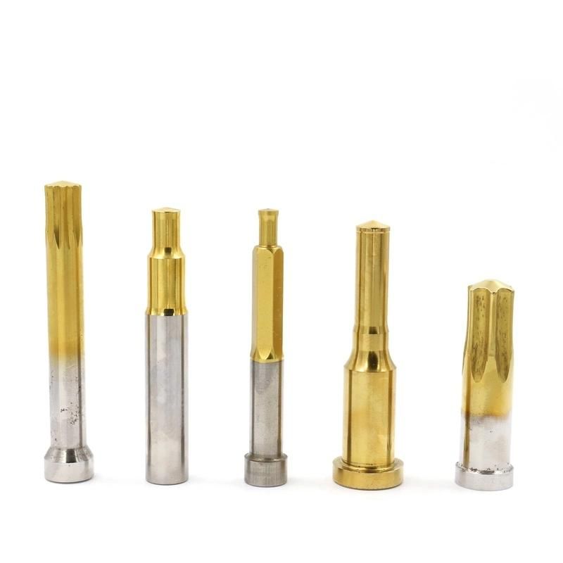 Wholesale OEM Precision Ejector Punchs Mold Pins with Titanium Plating
