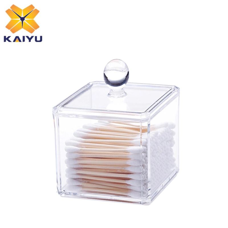 Transparent Square PS Box Mould Plastic Cosmetic Container Lid Injection Mold