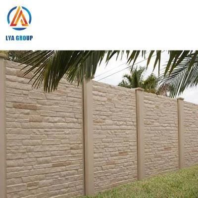 Plastic Fence Mold Precast Concrete Fencing Wall Fence Mould