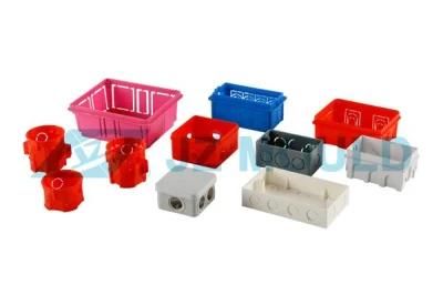 PVC/PP Plastic Injection Electric Junction Box Mould