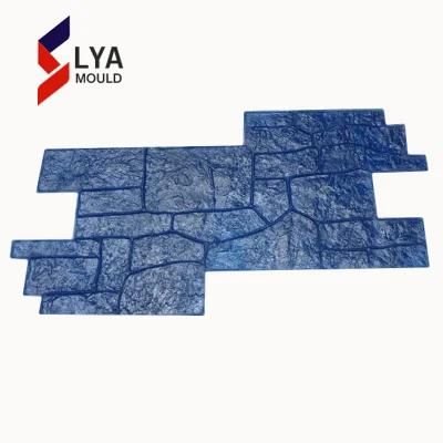 Polyurethane Cement Stepping Stone Concrete Stamp Mats Mould
