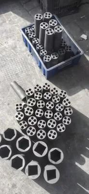 Peeling Door Cooling Water Graphite Mold with Round Hexagonal Square Gear