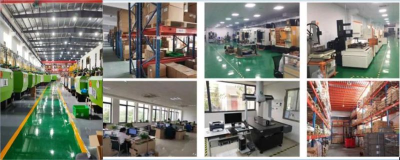 Injection Molded Plastic Parts in Factory