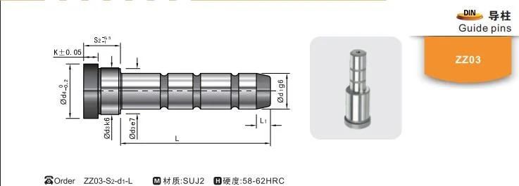 Wmould High Quality Standard Plastic Injection Mould Components Guide Pins Guide Bushing