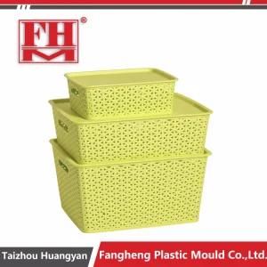 Plastic Injection Storage Box container Mould for 3 Sizes