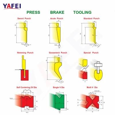 Press Brake Die Punch Tooling for Metal Bending Machine