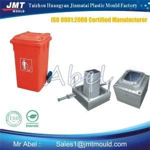 Plastic Garbage Can with Cover Mould