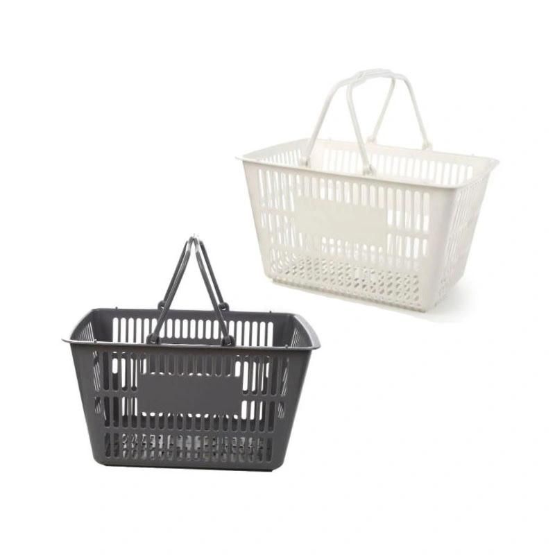 738h Plastic Injection Mold for Recycled Store Hand Shopping Basket