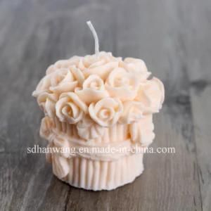Roses Decorative Silicone Candle Mold for Wedding or Valentine's Day Lz0023
