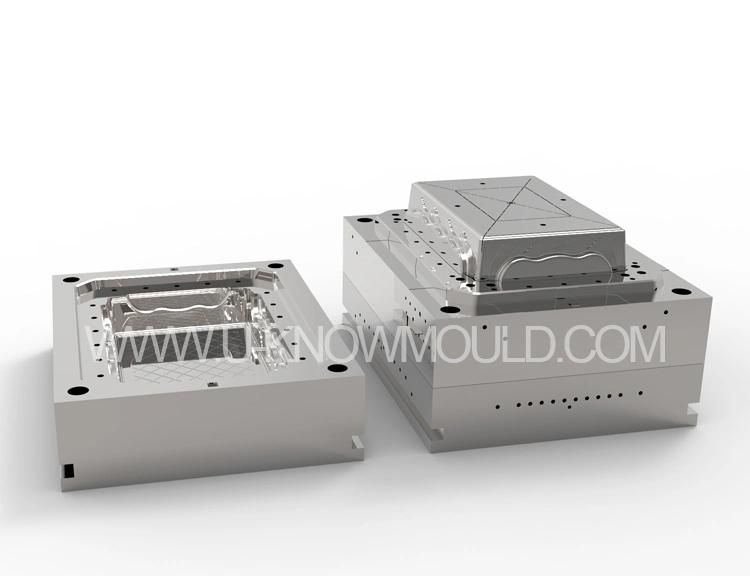 Outdoor Table Chairs Combination Injection Mould Plastic Furniture Mold