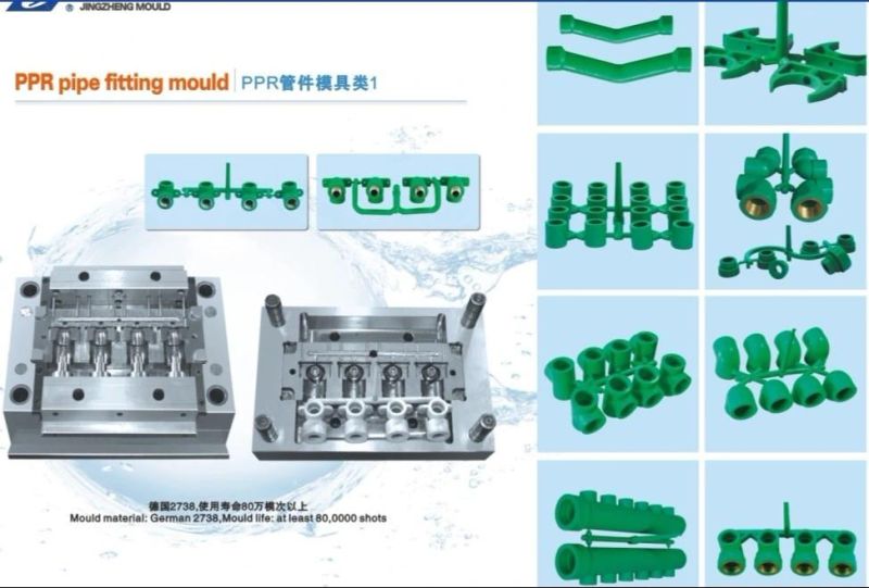 ISO Certificated PPR Female Adapter Pipe Fitting Mould/Moulding