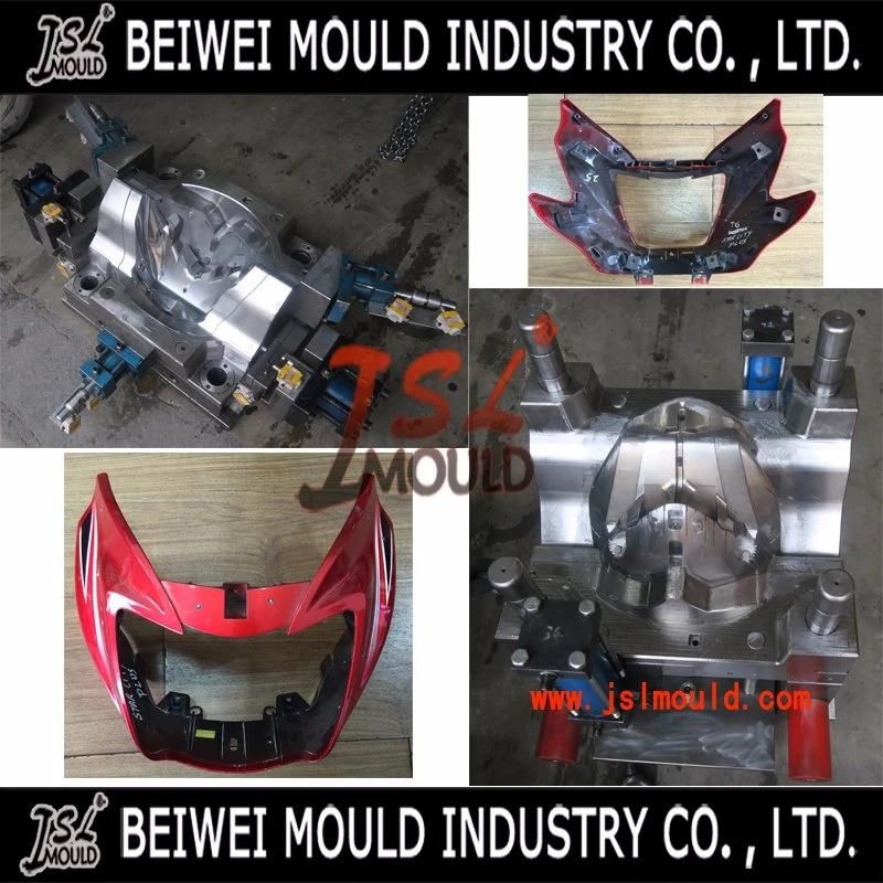 Taizhou Mold Factory Customized Injection Plastic Two Wheeler Motor Bike Front Cover Mould