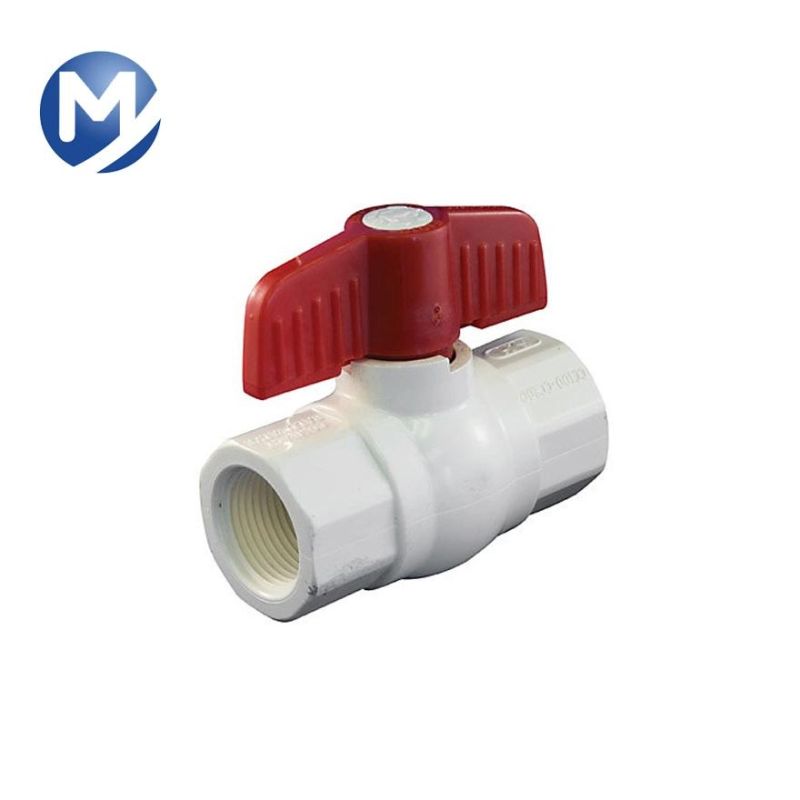 Plastic Pipe Fitting PVC Material Ball Valve Injection Molding Parts