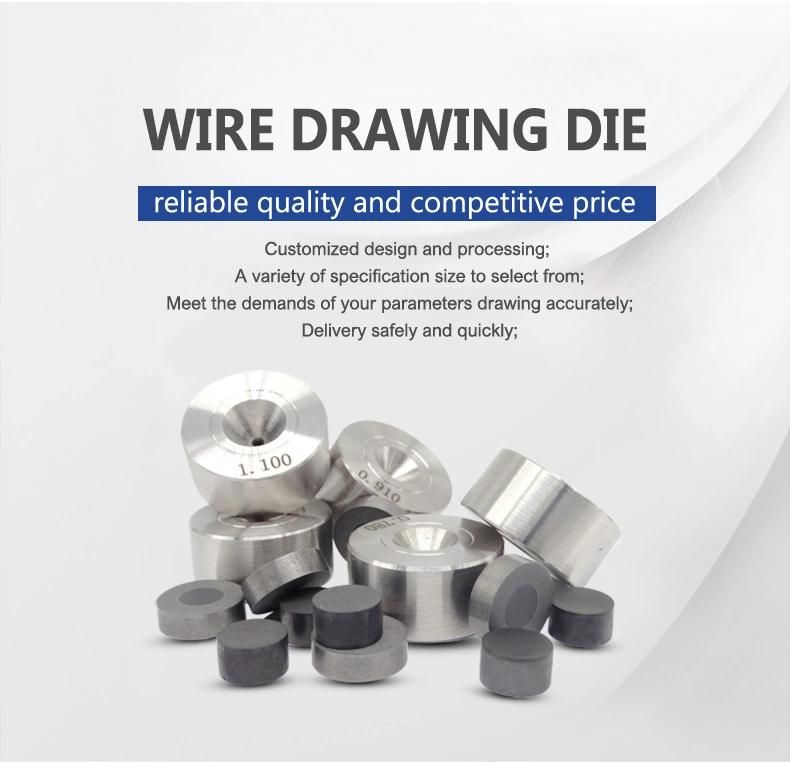 Customized Tungsten Carbide Diamond Wire Drawing Dies