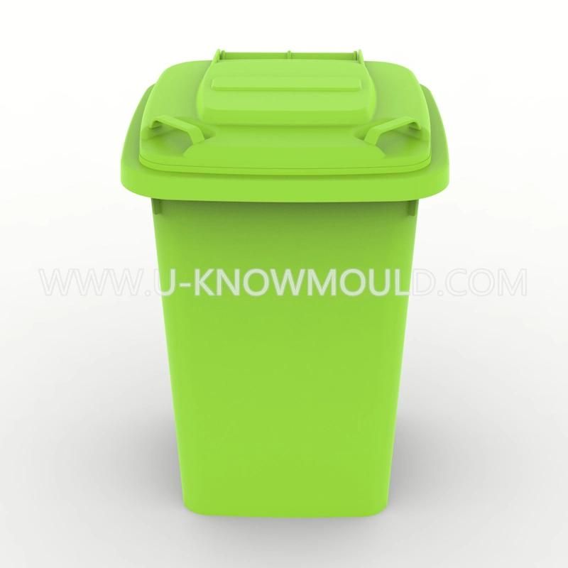 Green 240L Dustbin Plastic Garbage Mould Trash Can Mold