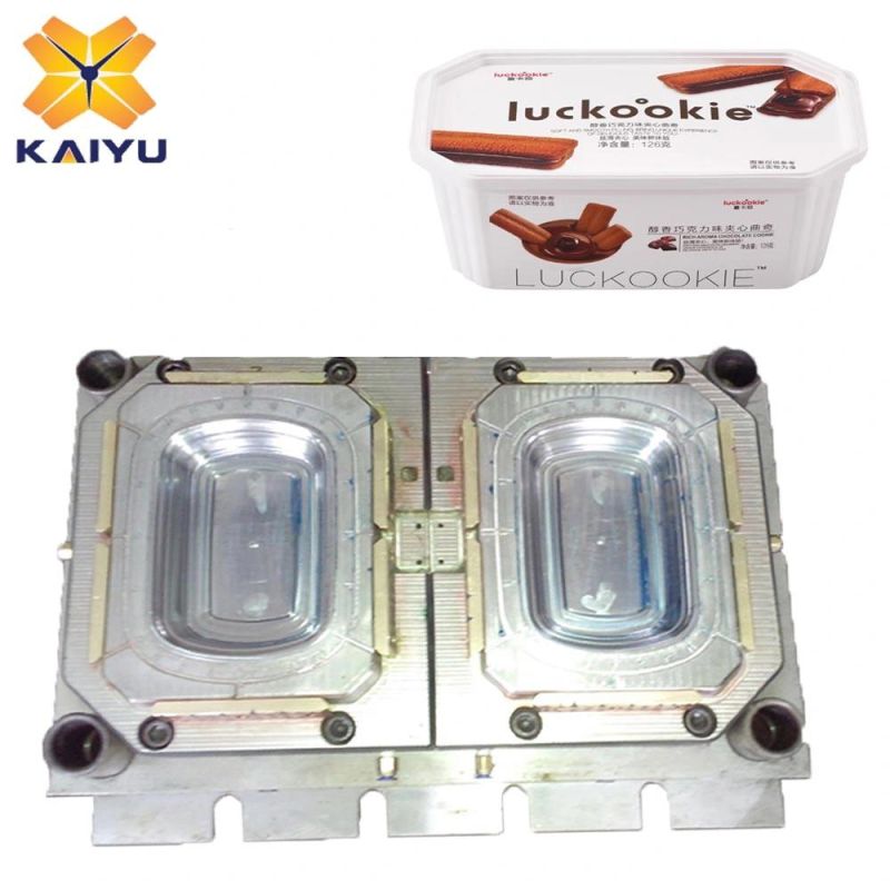 Food Snack Plastic Storage Box Iml Injection Mould