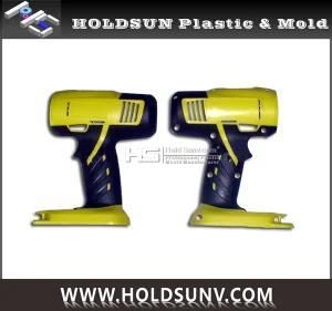 Plastic Injection Power Tools Two Shot Mold and Molded Parts