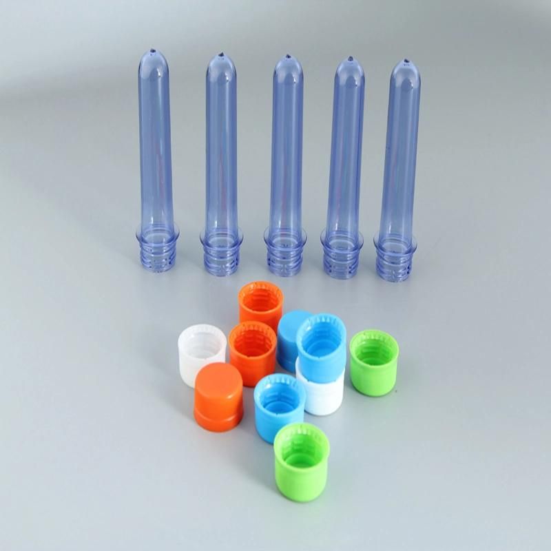 mm Clear Pet Bottle Preform and Red Cap