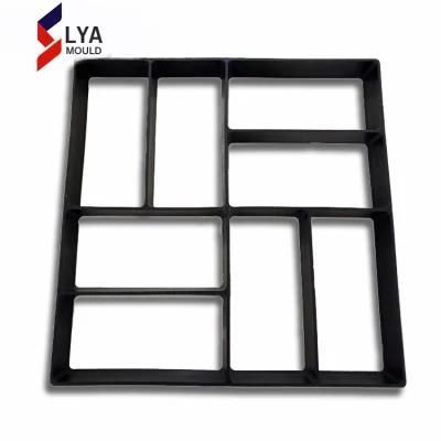 Plastic Walkway Mould DIY Garden Plastic Paving Mould