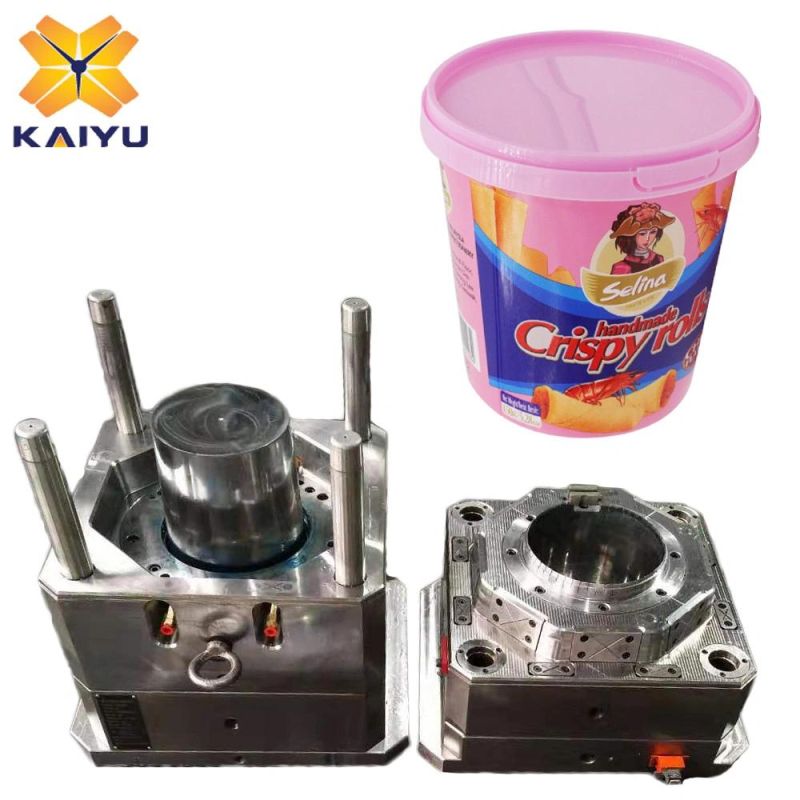 2021 New Design High Quality Mould Manufacturer Plastic Injection Iml Bucket Molding