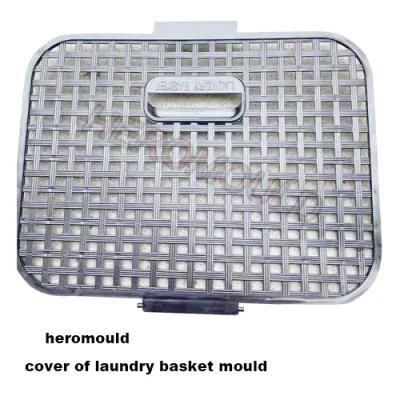 Plastic Injection Molds Plastic Laundry Basket Cover Mould Plastic Hotel Laundry Basket ...