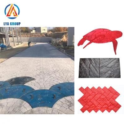 Stone Pattern Mould Concrete Stepping Stone Paver Stamps Printing Mat Mold