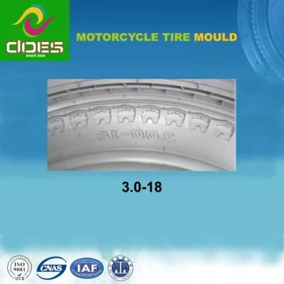 Tyre Mould for Motorcycle Rubber with 3.0-18