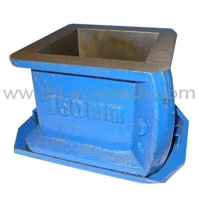 High Quality 2p Cast-Iron Concrete Cube Mould