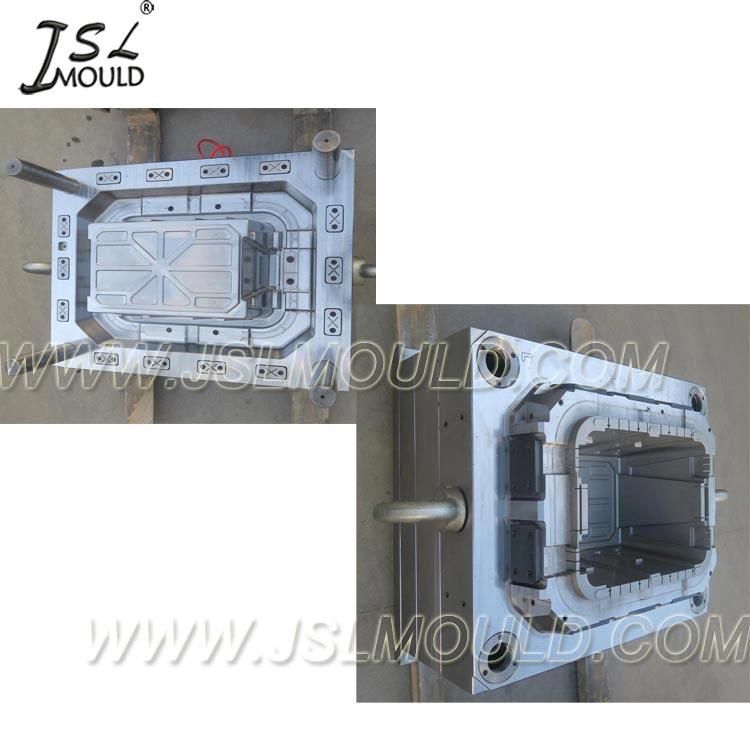 Injection Plastic Attached Lid Container Mould
