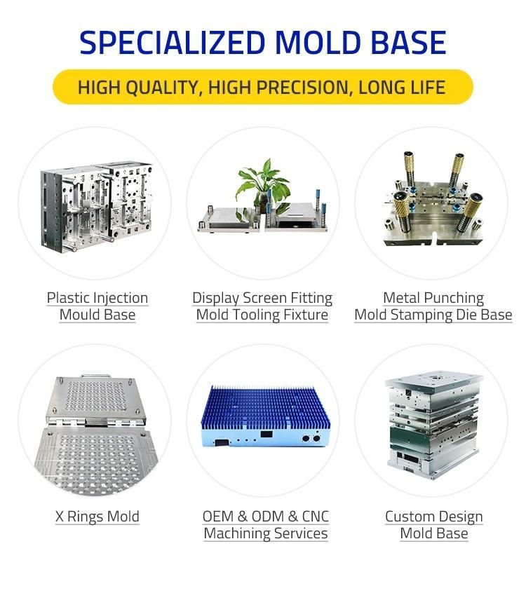 Custom Precision Mold Base Corporation Standard Mould Base, Dme Hasco Lkm Chimold Plastic Injection Mold Base