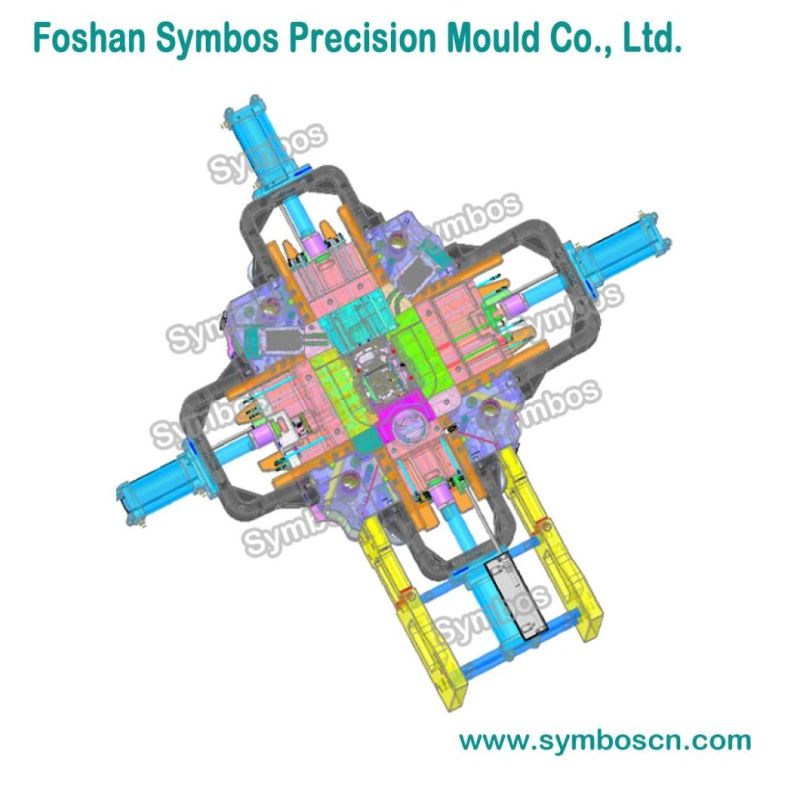 Free Sample Fast Delivery Die Casting Mould Plastic Mold Injection Molding Die Casting Mould Service for Car Flange Clutch Housing Car Steering Gear Car Bracket