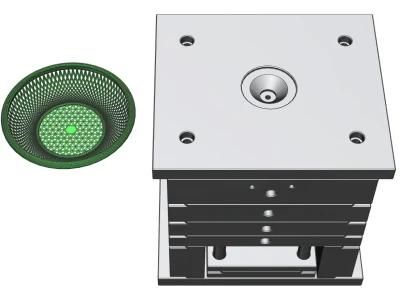 Plastic Injection Vegetable Fruit Food Basket Plate Template Mould