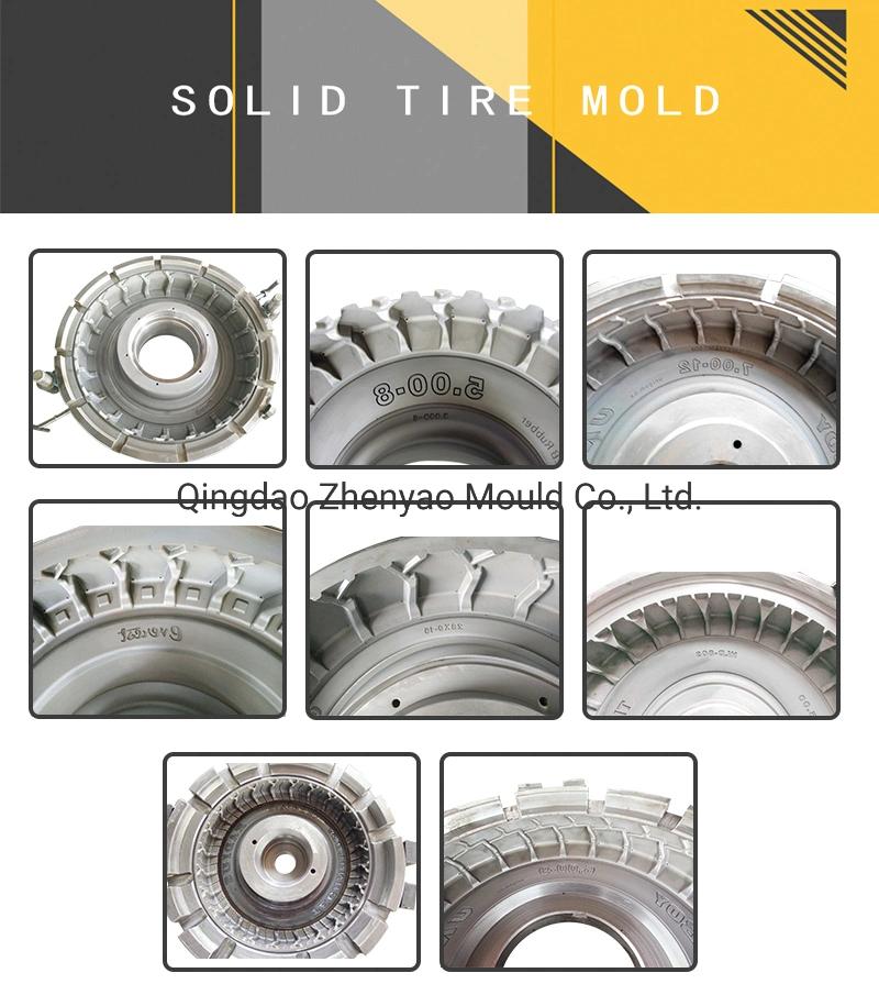 Forklift Pneumatic and Solid Tire Mold Mould with Standard Cone