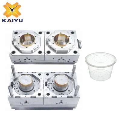 Disposable Round Food Packaging Container Lunch Box Injection Mould