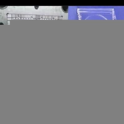 Injection Mold Transparent CD Case