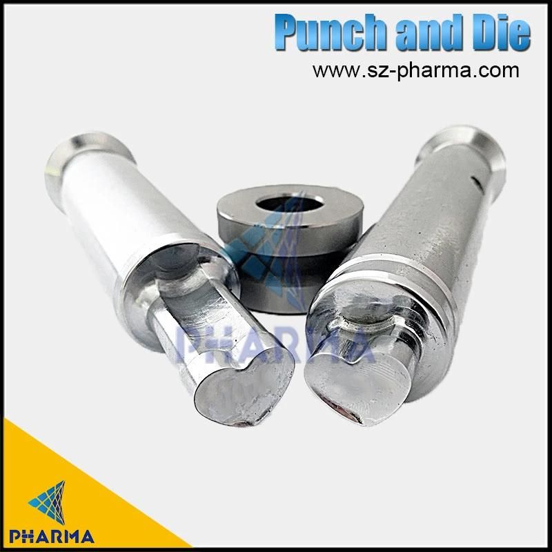 Mould / Die Set/Punch for The Single Punch Tablet Press Machine Flat with Beveled Stamp