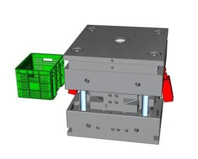 Tunrover Box Inejction Mould Plastic Crate Mold