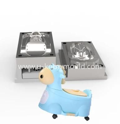 Non-Slip Potty Seat Injection Mold Portable Toilet Mould for Baby