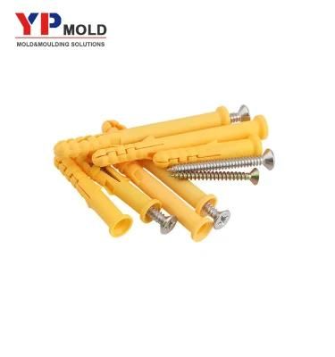 Expansion Screw Wall Plug Mold/Plastic Expansion Nail Injection Mould