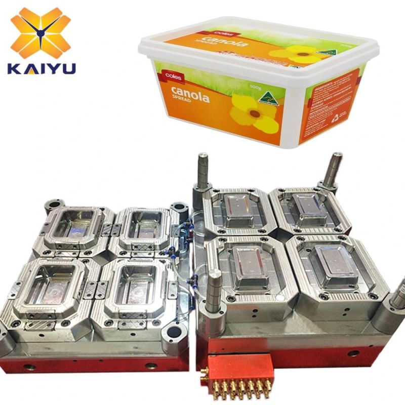 PP Plastic Box Mould for Snack Packaging Injection Box Mould