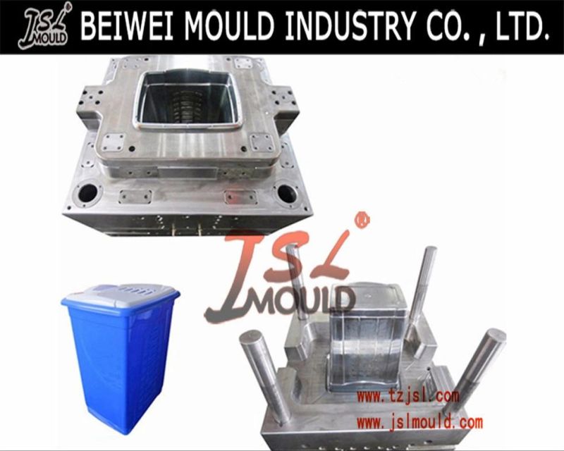 Customized Injection Plastic Foot Pedal Bin Dustbin Mould