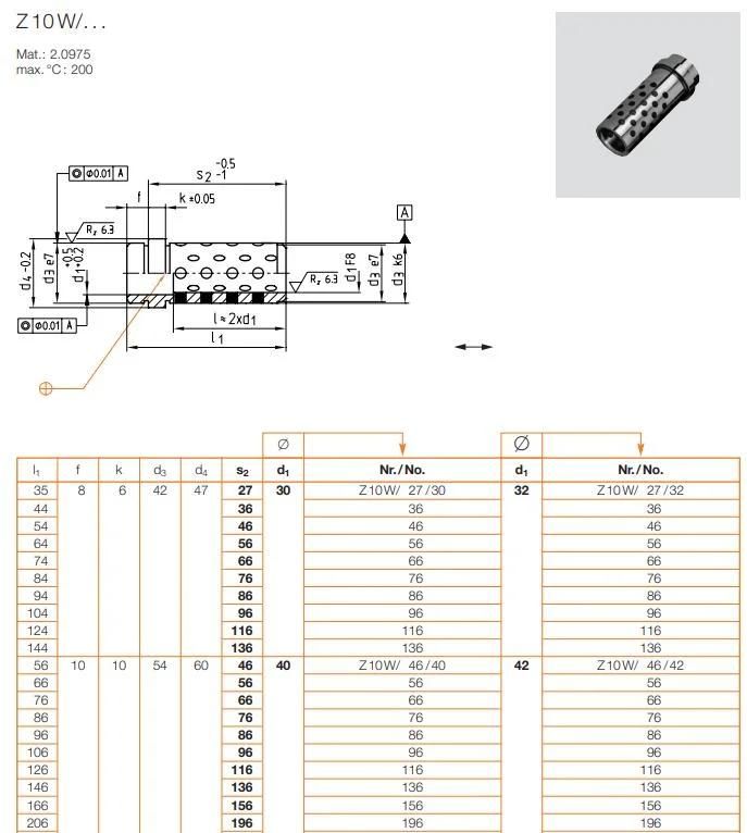 Z13W Ejector Assembly Self-Lubricating