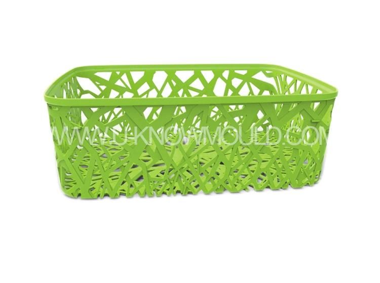 Hollow Basket Injection Mould Plastic Storage Basket Mold
