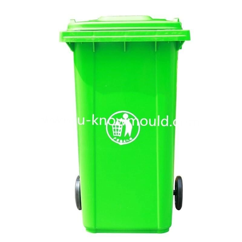 Outdoor Plastic Large Size Garbage Can Injection Mould Wastebin Mold