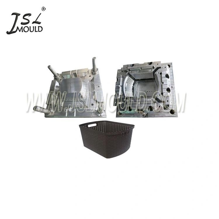 Injection Plastic Storage Rattan Basket Mold