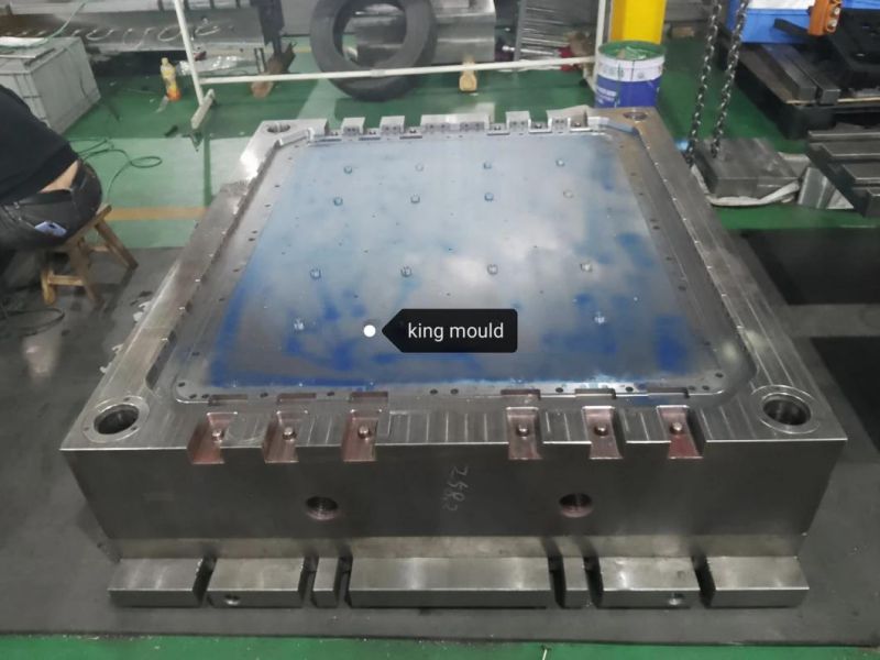 Large Export Standard Plastic Injection Rackable Plastik HDPE Pallet Mould