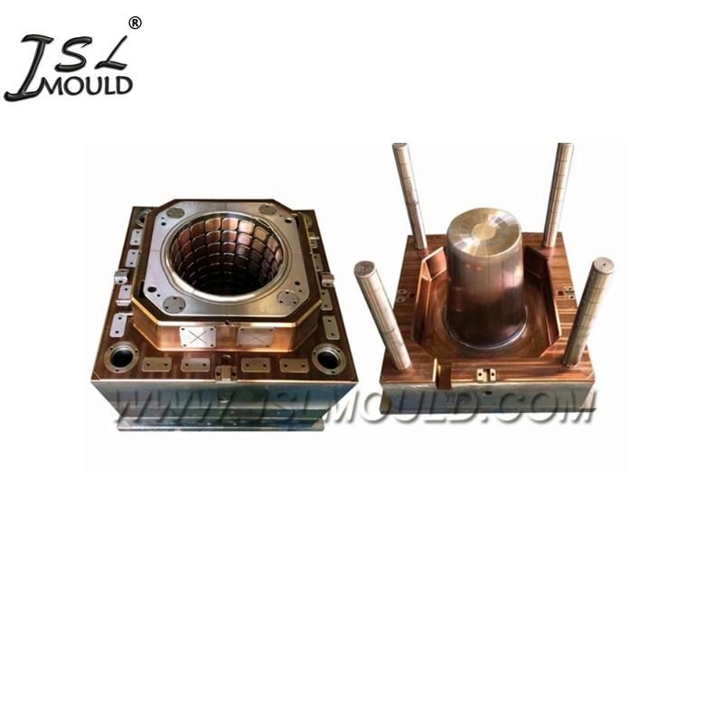 China Quality Injection Plastic Rattan Laundry Basket Mould