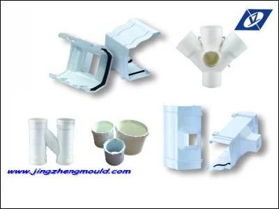 PVC Gutter Injection Plastic Pipe Fitting Mold