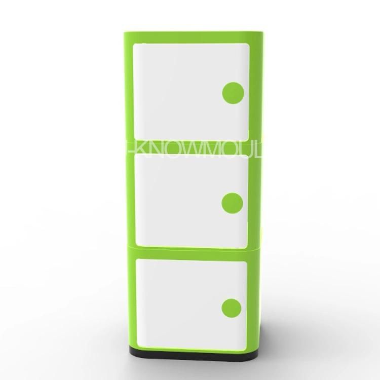 Plastic Multi Layer Cabinet Injection Mould Plastic Househole Closet Molds